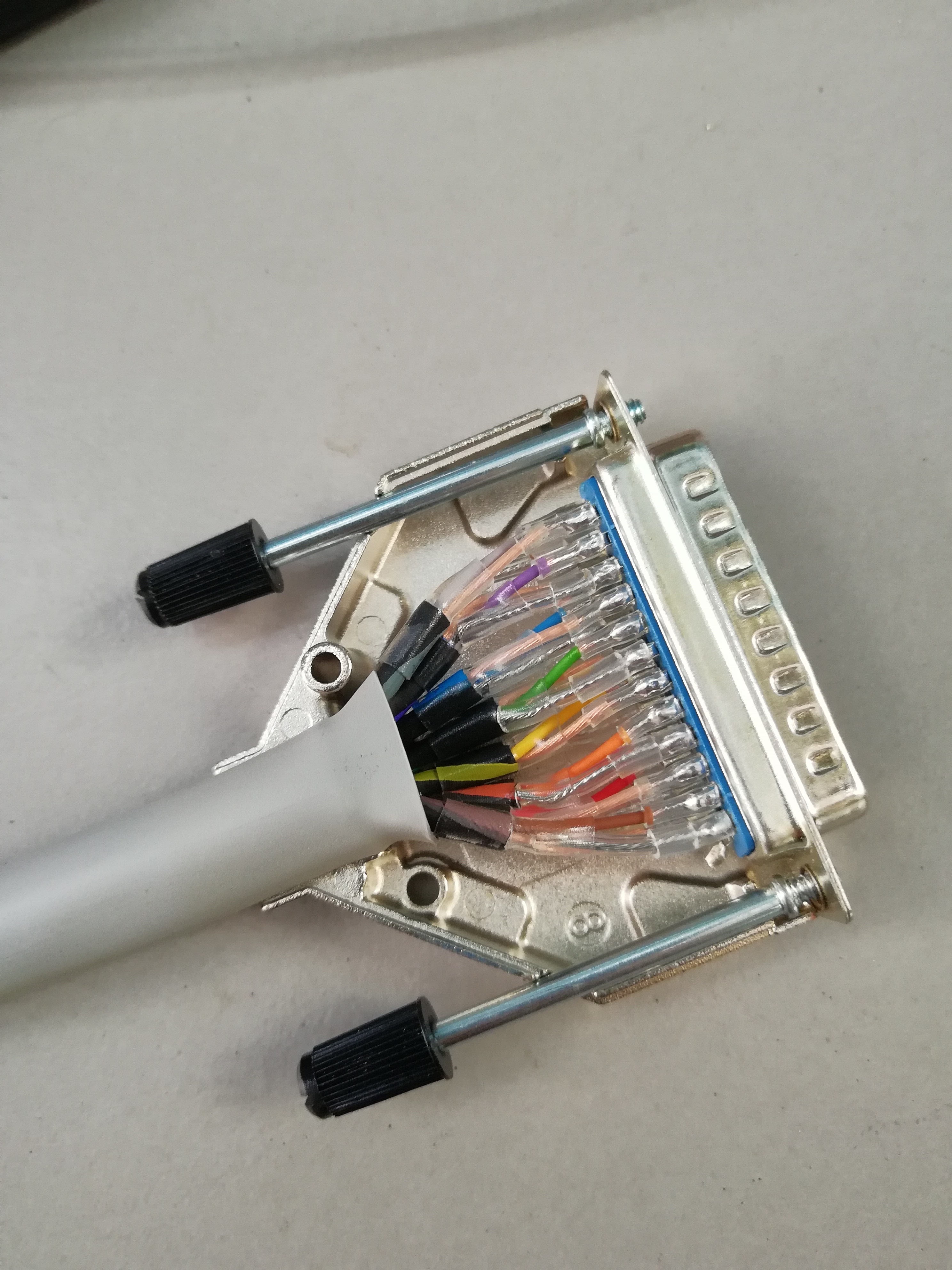 DSub 25p soldering