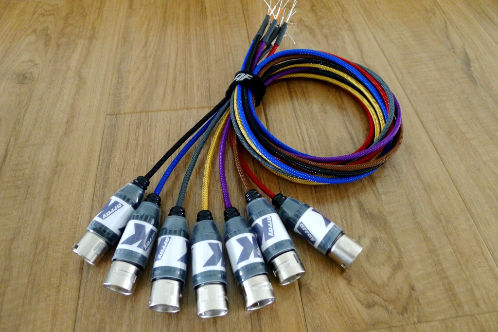3.5mm to XLR — K-Array showroom