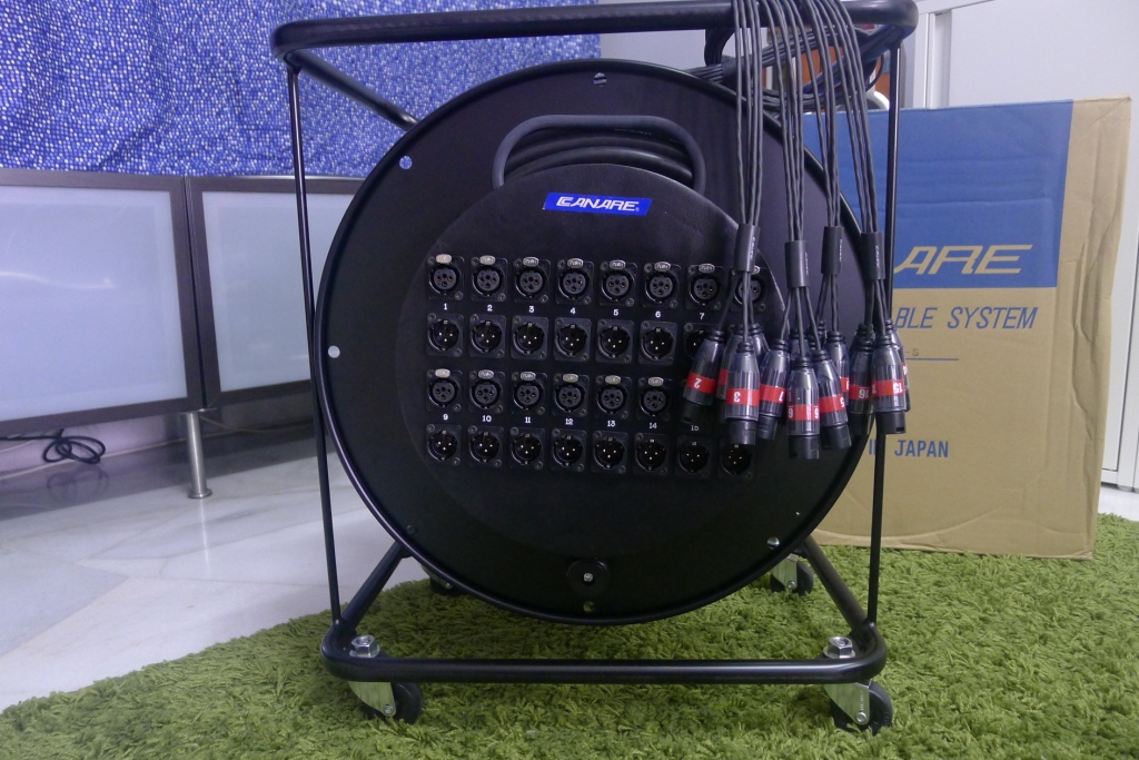Canare 16ch + Reel